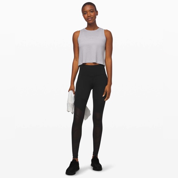 Lululemon Sheer Will High-Rise Tight 28" in black - size 12 - Picture 3 of 8